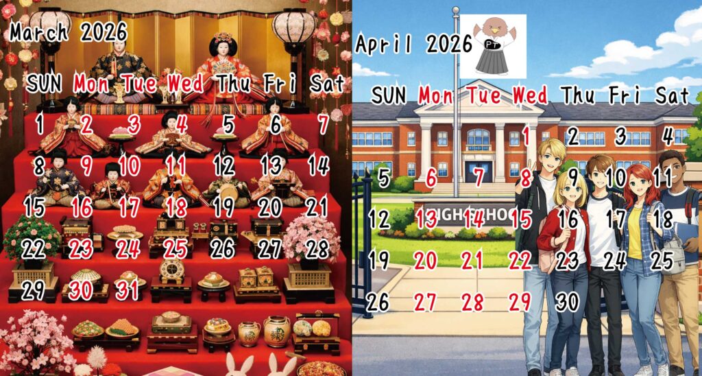 2026年3月4月カレンダーネット用-English